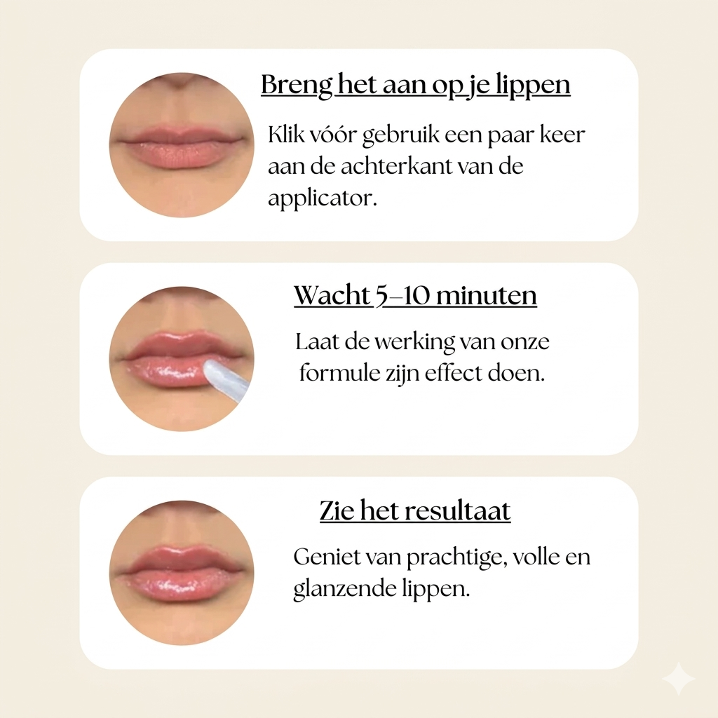 LumiGlaze™ - Direct Volle Lippen & Natuurlijke Glans