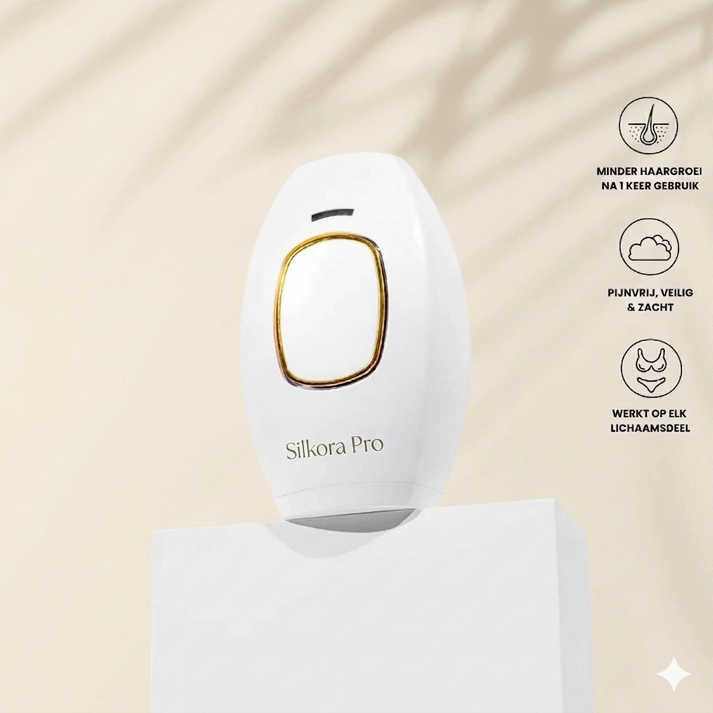 Silkora Pro – Pijnloze IPL Ontharing